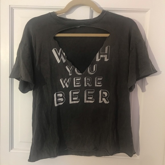 American Eagle Outfitters Tops - 2 for $15 - AEO Don’t Ask Why Cutout Top EUC